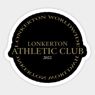 ATHLETIC CLUB Sticker